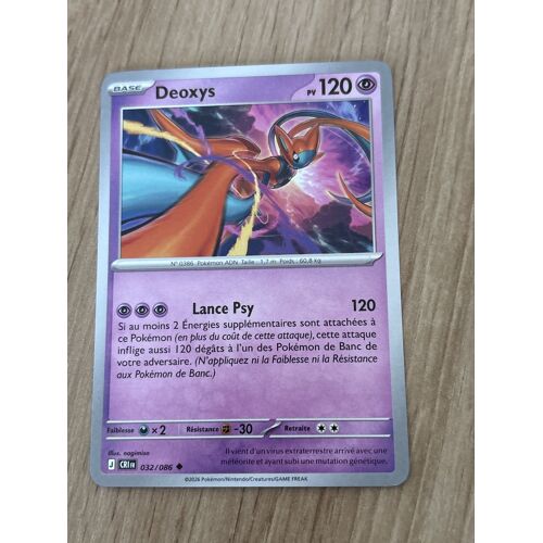Carte Pokémon ¿ Deoxys ¿ 032/086