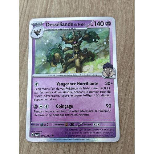 Carte Pokémon – Desséliande De Nabil – 096/217 - Holo Classique 