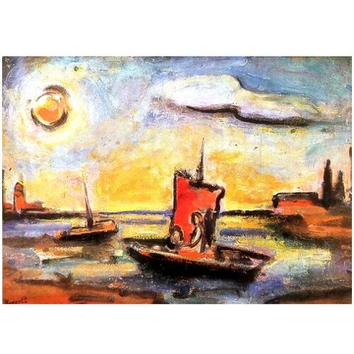 Rouault Georges Lot Cartes Postales Tableaux Peinture