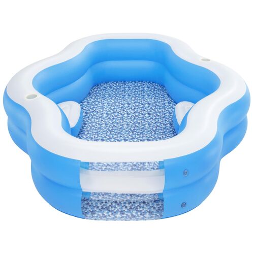 Bestway Piscine familiale gonflable Splashview 8 avec hublot