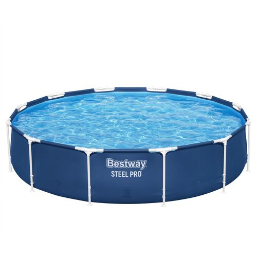 Bestway - Steel Pro - Piscine tubulaire avec pompe de filtration - 366x76 cm - Ronde