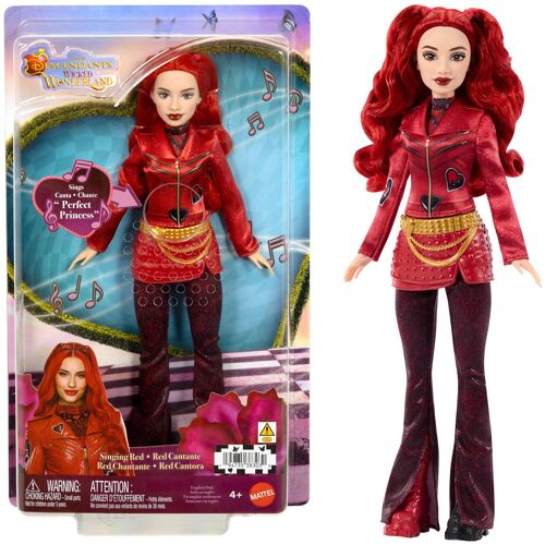 Mattel Disney-Poupée Red Chantante Descendants :Wicked Wonderland