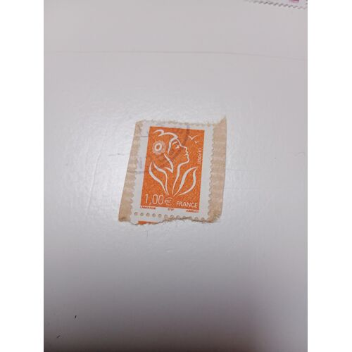 Timbre France Oblitéré 1,00 Yvert N° 3739 Marianne De Lamouche Orange De 2005 C
