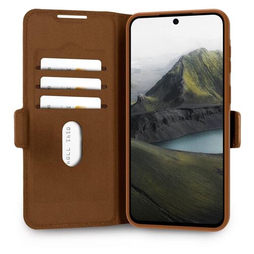 dbramante1928 Oslo Pro - Étui à rabat pour téléphone portable - brun foncé - pour Samsung Galaxy A57