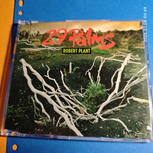 Robert Plant ‎– 29 Palms Cd  Fontana ‎– Phcr-8034  Cd, Single Japan