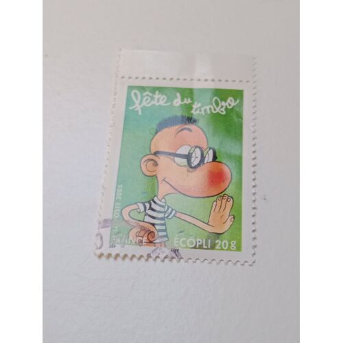 Timbre France Oblitéré Écopli 20g Yvert N° 3752 Timbre Bd Titeuf Dessinateur Zep -Manu De 2005 S