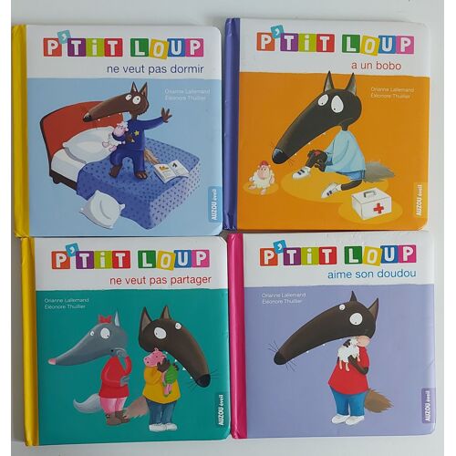 Lot De 15 Albums P'Tit Loup Par Orianne Lallemand Et Eleonore Thuillier
