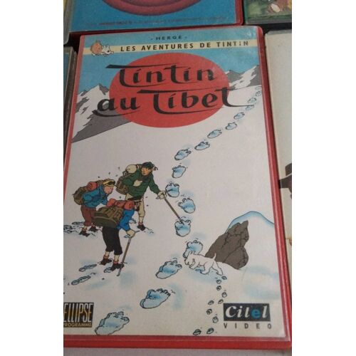 Lot De 16 Cassettes Vhs Tintin Au Tibet Toy Story Etc
