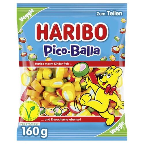 Bonbons Haribo Pico-Balla Fruité Sachet De 160 G