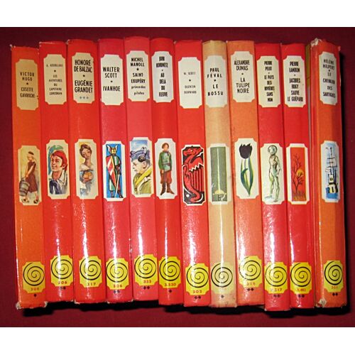 Collection Spirale. Lot De 12 Titres. Années 70.