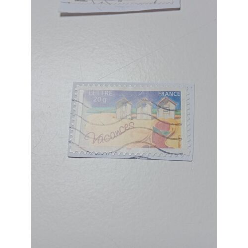 Timbre France Oblitéré Lettre 20g Yvert N° 53 Autoadhésifs Timbre Pour Vacances.De 2005 +