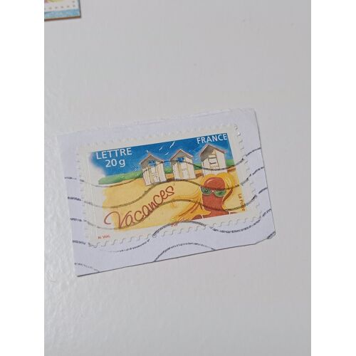 Timbre France Oblitéré Lettre 20g Yvert N° 53 Autoadhésifs Timbre Pour Vacances.De 2005 T