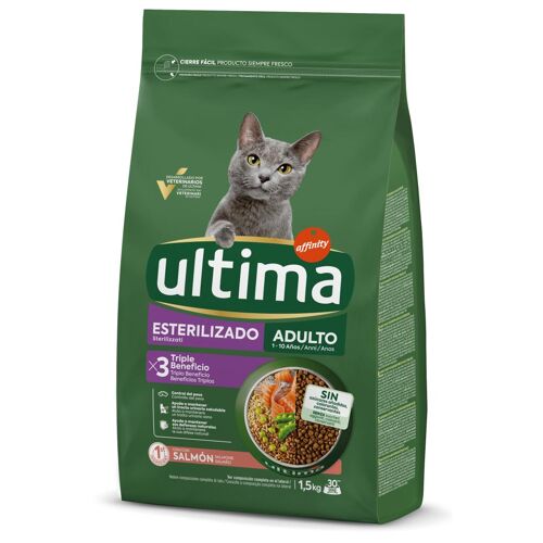 Ultima By Affinity Sterilized Croquette Pour Chat 1,5 Kg Adulte Saumon