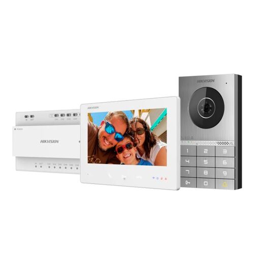 Kit d'Interphone Vidéo Hikvision HD Villa Kit 2 Fils - DS-KIS706EY