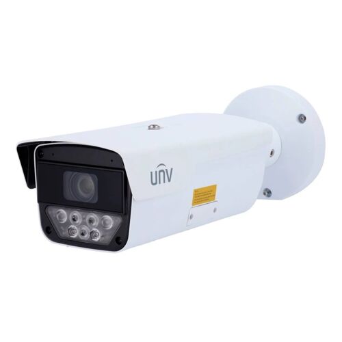 Caméra de Sécurité IP Uniview Pro LPR Bullet 8MP 8 32mm PoE+ IP67 - IPS-HC268@HDX4-IR-I1
