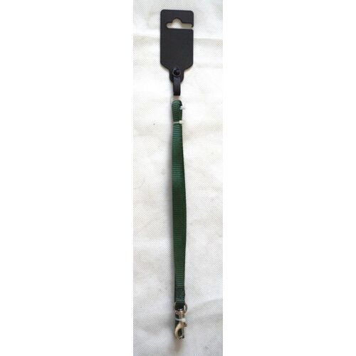 Laisse Tissu Nylon Vert Foncé Pour Chat Ou Petit Chien Taille Xs. (9 Kg Maxi).
