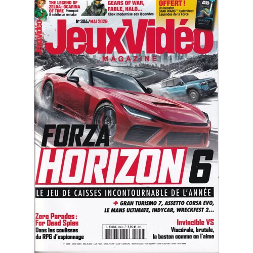 Jeux Vidéo Magazine - N°304 - Mai 2026 - Forza Horizon 6, Le Jeu De Caisses Incontournable De L'Année