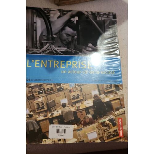 L'Entreprise Un Acteur Clé De La Société Monde D'Aujourd'Hui