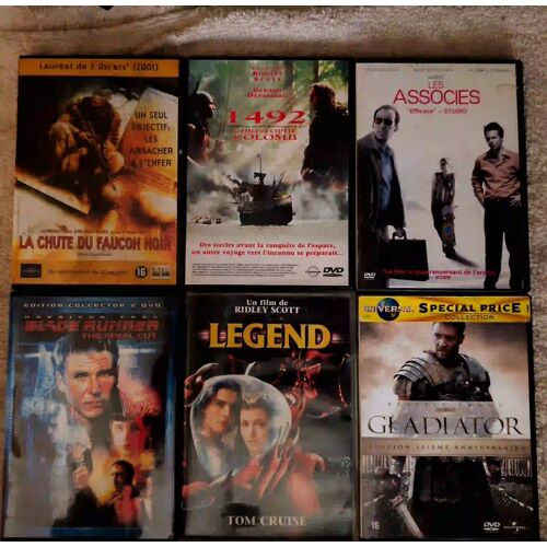 Ridley Scott Pack 6 Films 7 Dvd