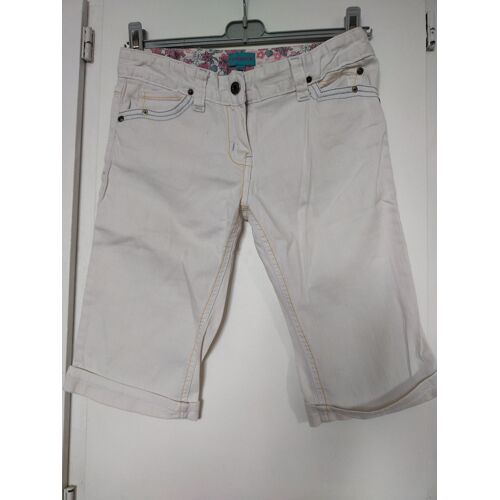 Bermuda Creeks Blanc Coton 14 Ans
