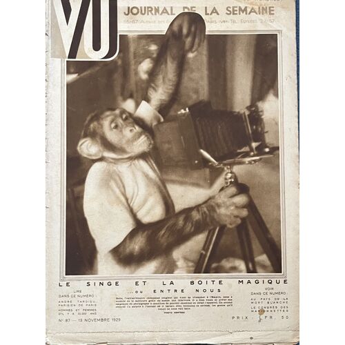 Magazine Vu Nº87 Du 13 Novembre 1929