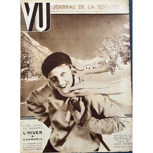 Magazine Vu Nº89 Du 27 Novembre 1929