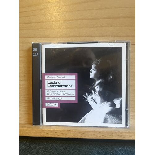 Donizetti Lucia Di Lammermoor Bruno Rigacci 2 Cd Myto 2014