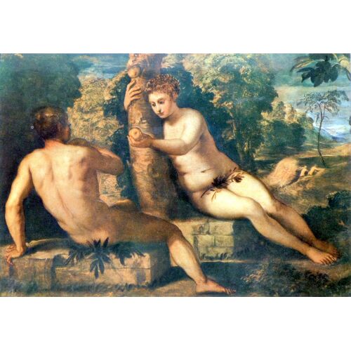 Tintoret Jacopo Lot 8 Cartes Postales Tableaux Peinture