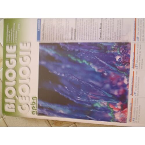 Biologie Geologie Apba 1 2023
