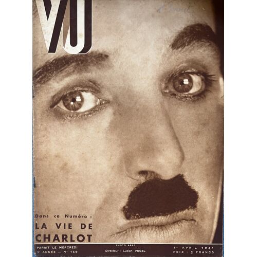 Magazine Vu Nº159 Du 1er Avril 1931 - Charlie Chaplin