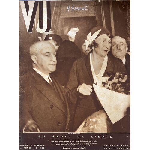 Magazine Vu Nº162 Du 22 Avril 1931