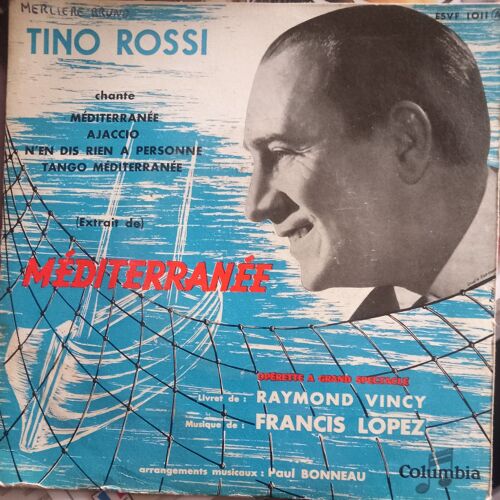 Tino Rossi / 12 X Disques Vynil 45 Tours /