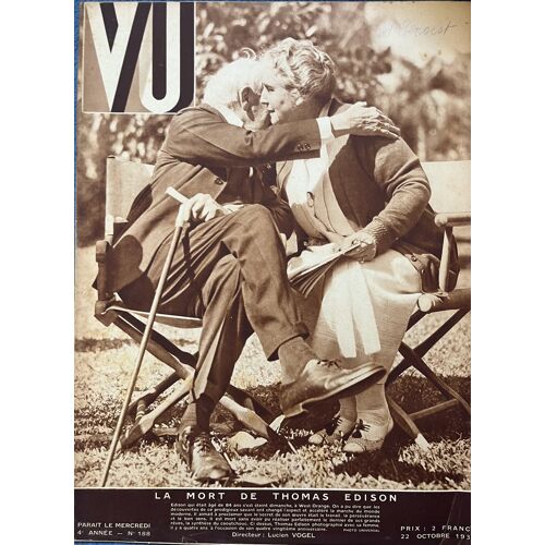 Magazine Vu Nº188 Du 22 Octobre 1931