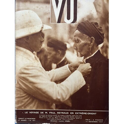 Magazine Vu Nº191 Du 11 Novembre 1931