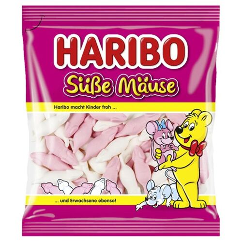 Bonbons Haribo Souris Fruits Sachet De 175 G