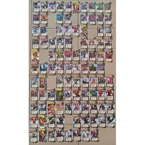 Cartes Marvel 2024-Explore L'Univers Marvel Avec Groot. Collection Presque Complète