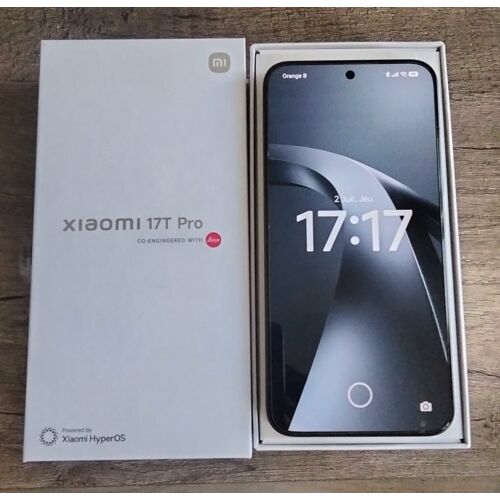 Smartphone Xiaomi 17t Pro 5G 512Go de stockage - 12Go de RAM 7000mAh 50 Mpx Leica