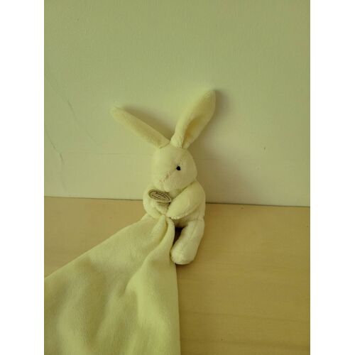 Doudou lapin blanc crème doudouet compagnie