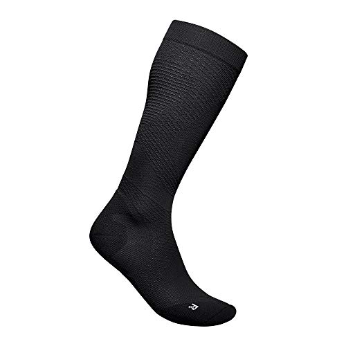 Bauerfeind Sports - Run Ultralight Compression Socks - Chaussettes De Compression Taille 38-40 - S: 31-36 Cm, Noir