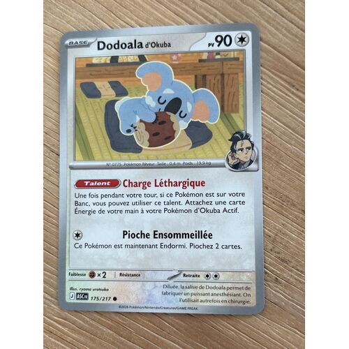 Carte Pokémon – Dodoala D’Okuba – 175/217
