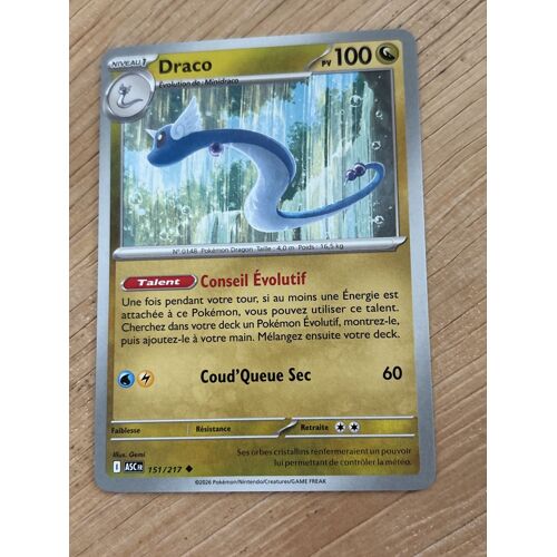 Carte Pokémon – Draco – 151/217