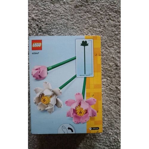 Lego neuf fleurs de lotus scellé 40647