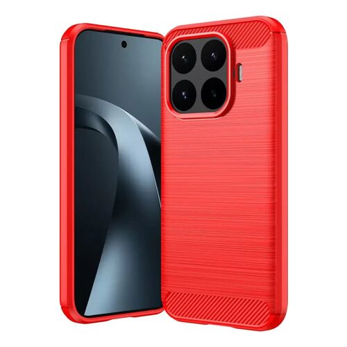 Coque pour Xiaomi 17T 5G - housse etui silicone gel carbone + film ecran - ROUGE