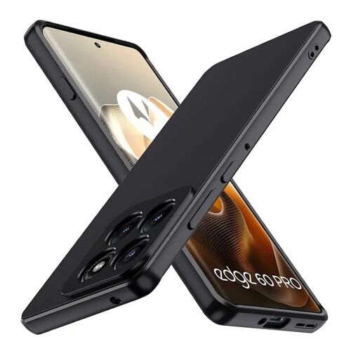 Coque pour Motorola Edge 70 Pro 5G - housse etui silicone gel fine + film ecran - NOIR