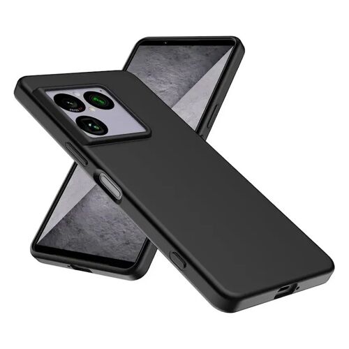 Coque pour Sony Xperia 1 VIII - housse etui silicone gel fine + verre trempe - NOIR