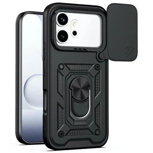 Coque pour Honor 600 / 600 Pro 5G - housse etui rigide anti choc + verre trempe - NOIR