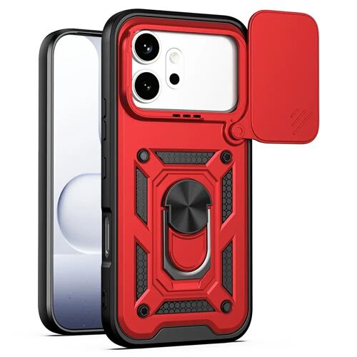 Coque pour Honor 600 / 600 Pro 5G - housse etui rigide anti choc + film ecran - ROUGE
