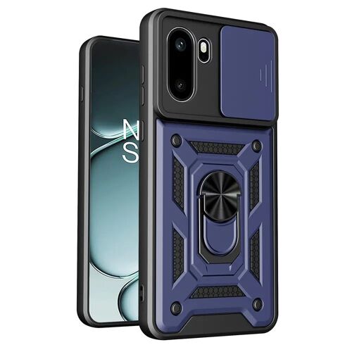 Coque pour OnePlus 15R 5G - housse etui rigide anti choc + film ecran - BLEU FONCE