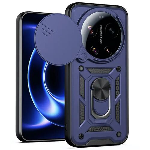 Coque pour Xiaomi 17 Ultra 5G - housse etui rigide anti choc + verre trempe - BLEU FONCE