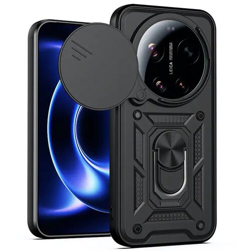 Coque pour Xiaomi 17 Ultra 5G - housse etui rigide anti choc + verre trempe - NOIR